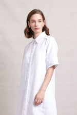 Ric Rac Dress - White