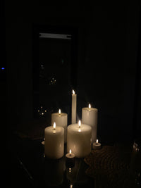 Indoor LED Candle 15cm - White