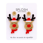 Christmas Rudolph Earrings