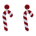 Christmas Candy Cane Earrings