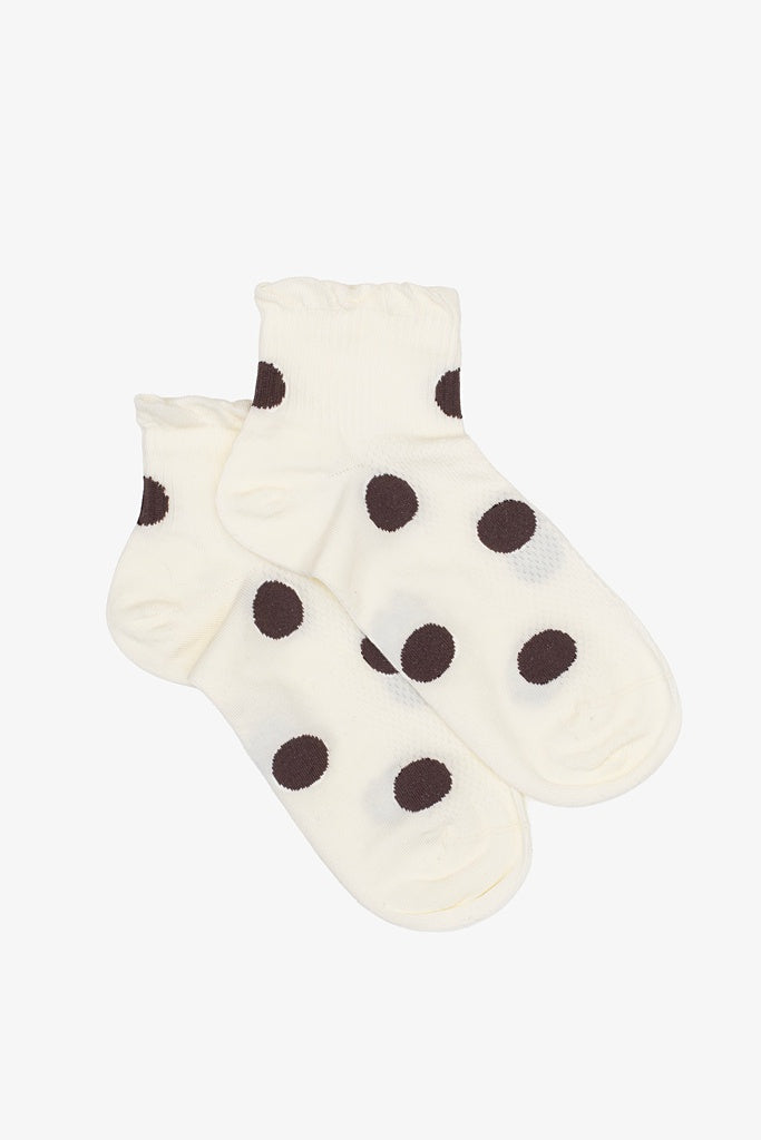 Choc Spot Sock - Girl Next Door Fashion