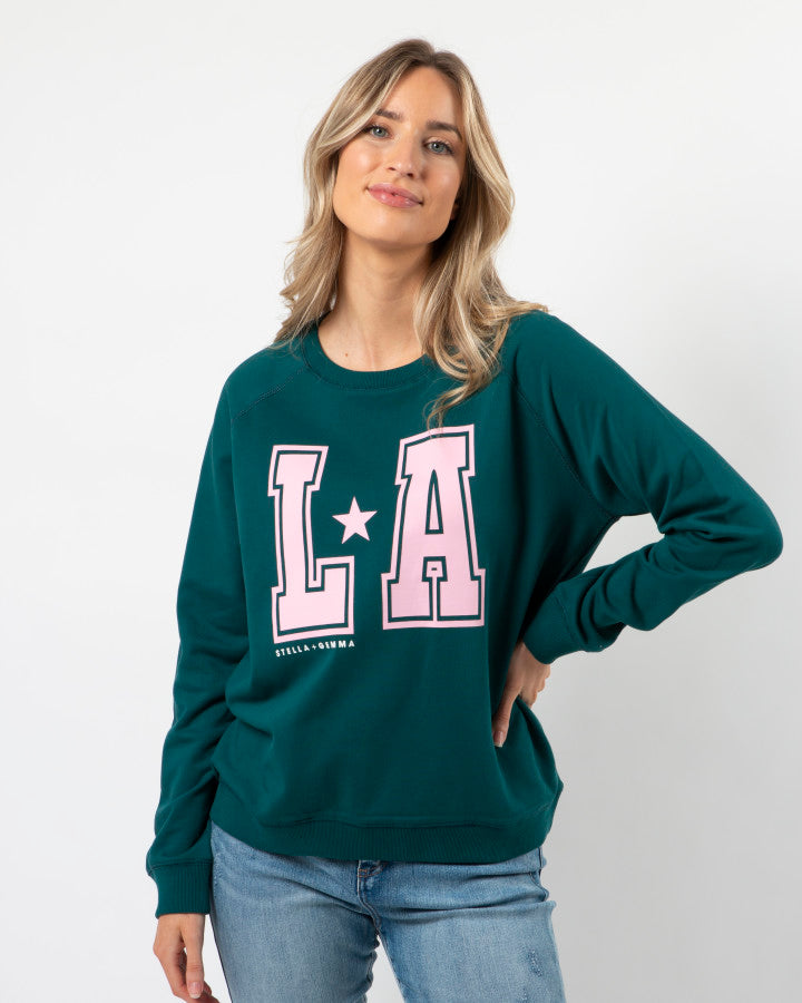 Classic Sweater LA - Forest