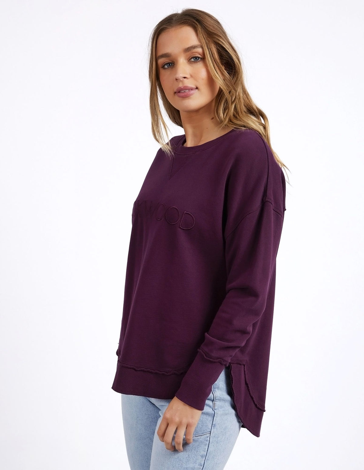 Simplified Crew - Plum