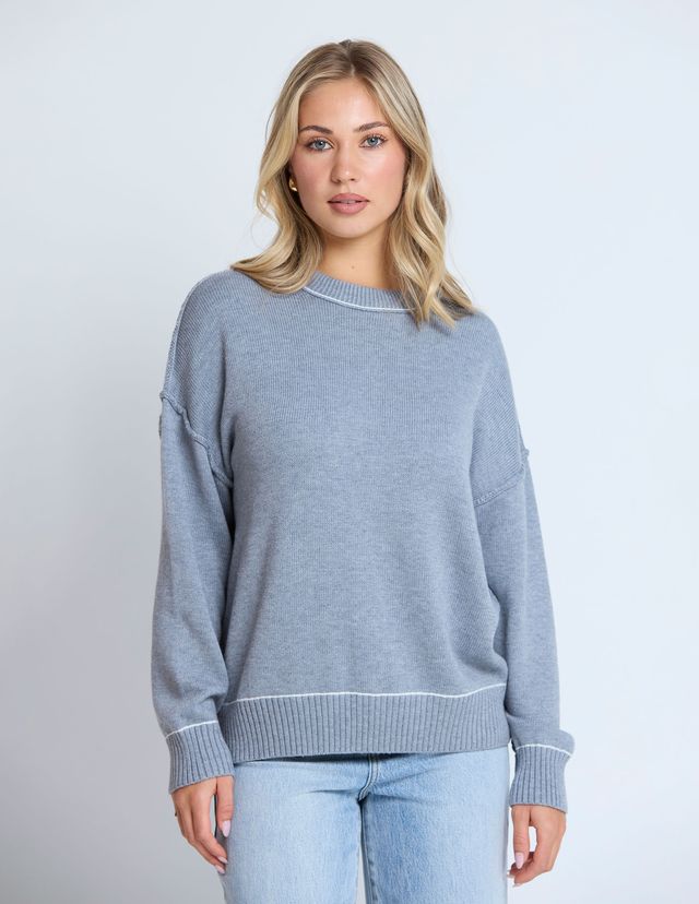 Denver Jumper - Grey Marle