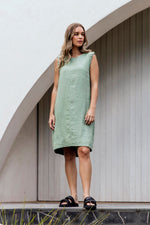 Bastia Dress - Fern Green