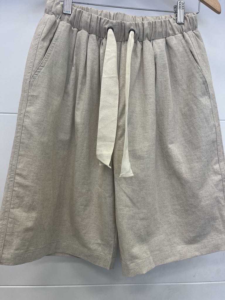 Ford Shorts - Cotton Linen - Oatmeal