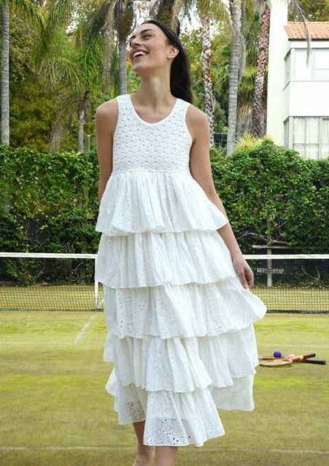 All Summer Long Dress - White