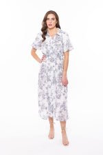 J'adore Maxi Dress - Floral Sketch