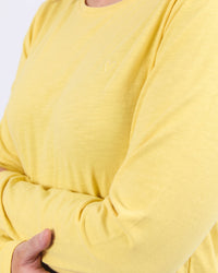 Everyday L/S Tee - Lemon