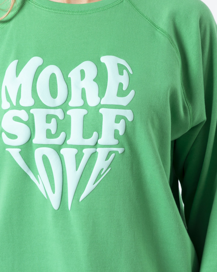 Everyday Sweater More Self Love - Emerald