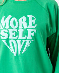 Everyday Sweater More Self Love - Emerald
