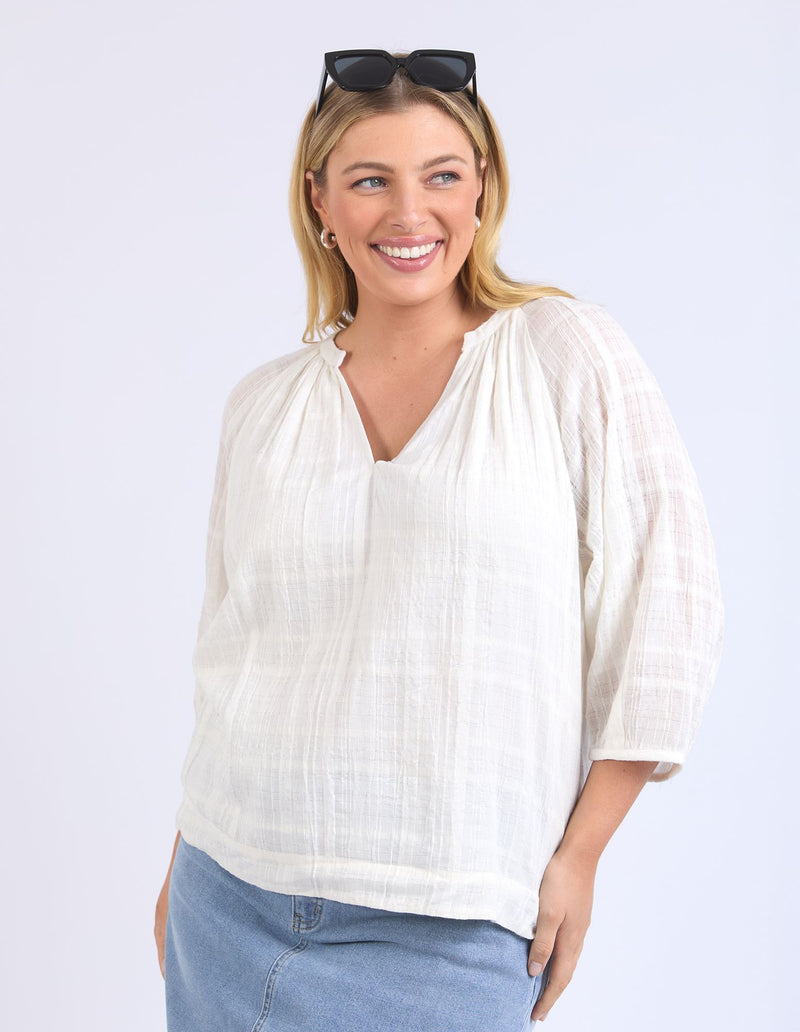 Isabella Blouse - Marshmallow