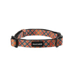 Frank Barker Collar - Orange Plaid - M