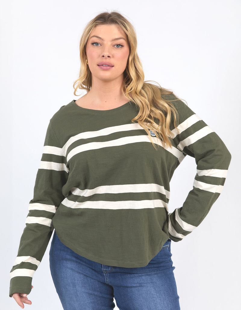 Allegra L/S Tee - Clover