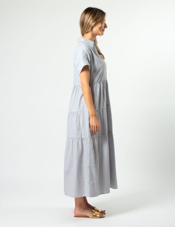 Penelope Dress - Classic Stripe