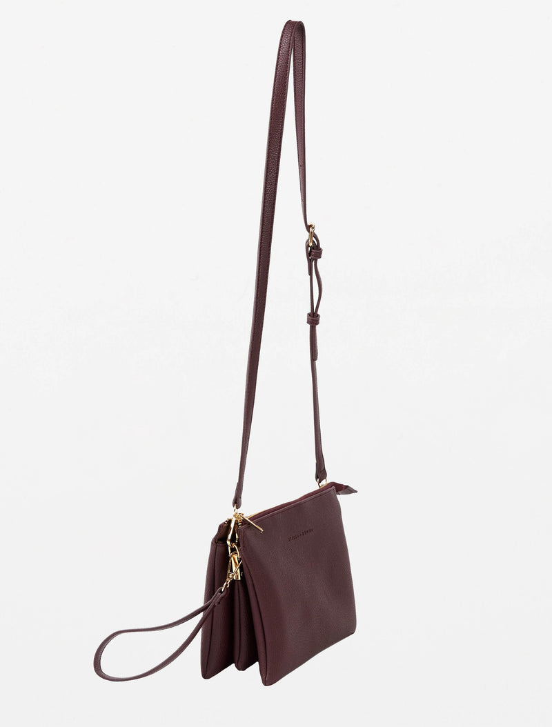 Frankie Multi Pouch Bag - Cherry