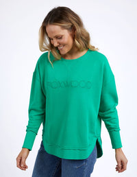 Simplified Crew - Bright Green