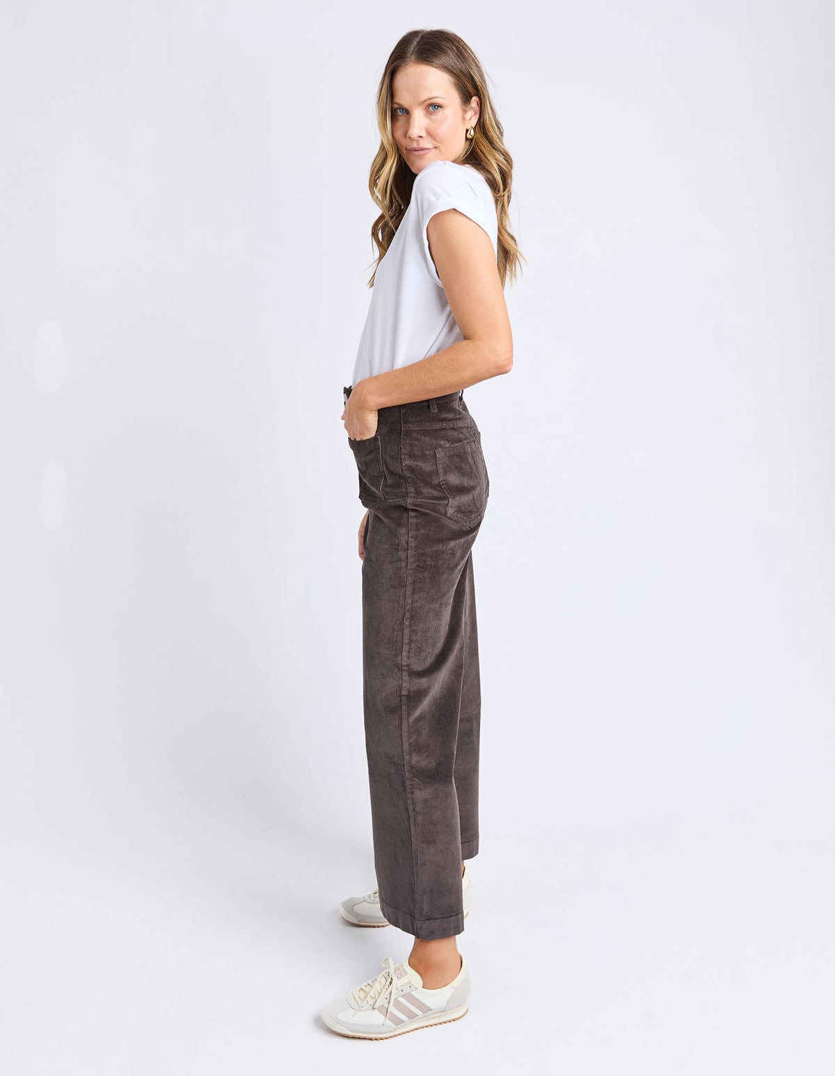 Henrietta Cord Pant - Coffee