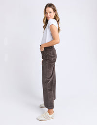 Henrietta Cord Pant - Coffee