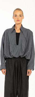 Aziel Top - Charcoal