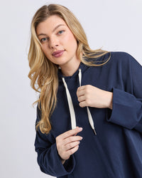 Gab Hoodie - Dark Sapphire