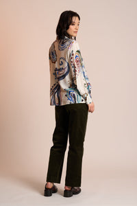 Gaia Shirt - Paisley - Girl Next Door Fashion