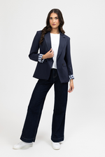 Georgie Blazer - Navy Check