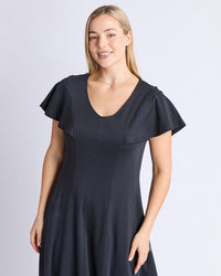 Grace Jersey Dress - Black