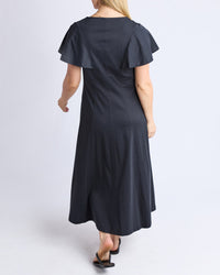 Grace Jersey Dress - Black