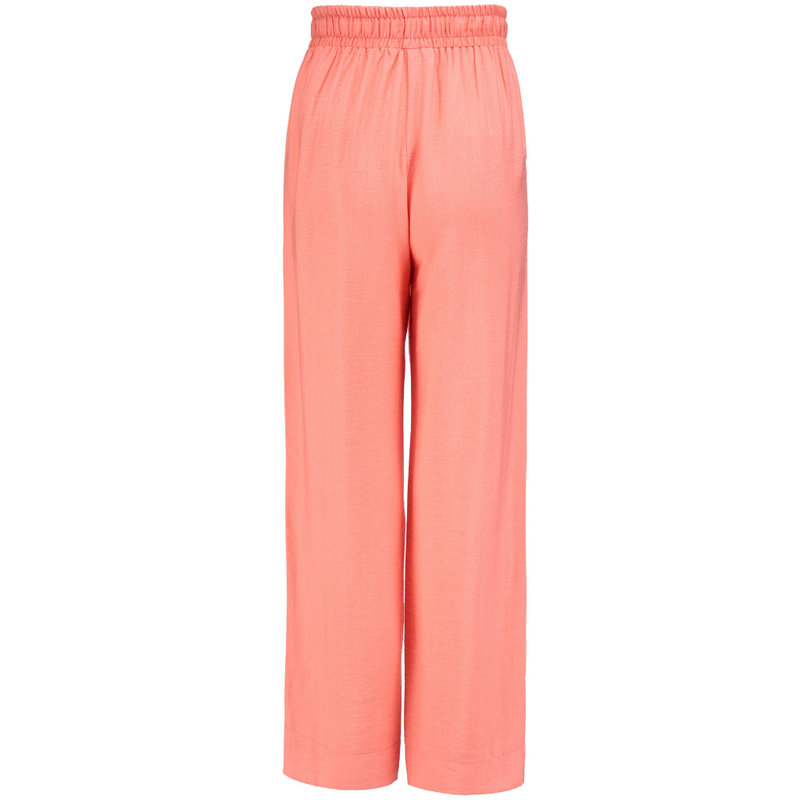Indiana Wide Leg Pant - Sunset Coral