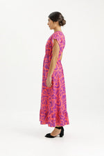 Greta Dress - Sunset Floral