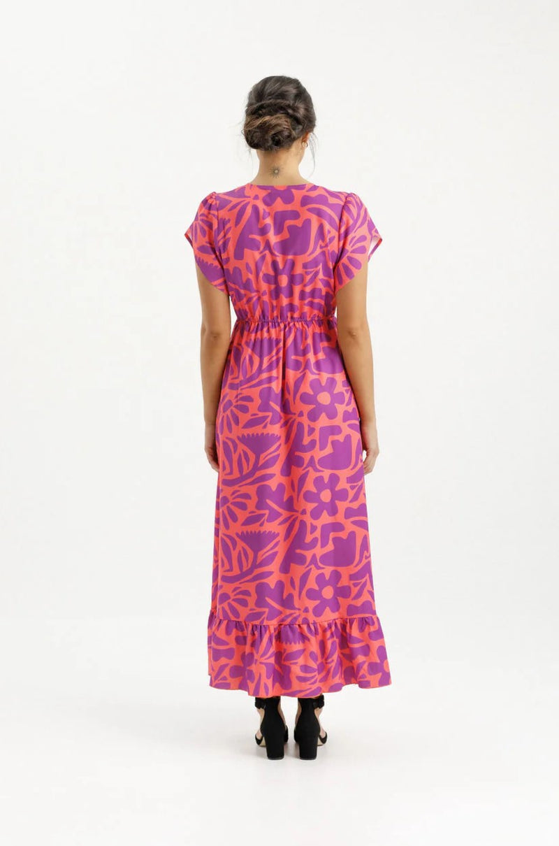 Greta Dress - Sunset Floral