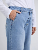 Izzy Wide Leg Jean - Vintage Blue Wash