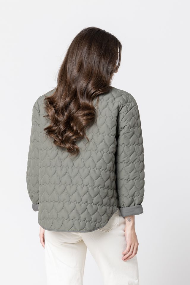 Montreal Quilted Jacket - Olive You