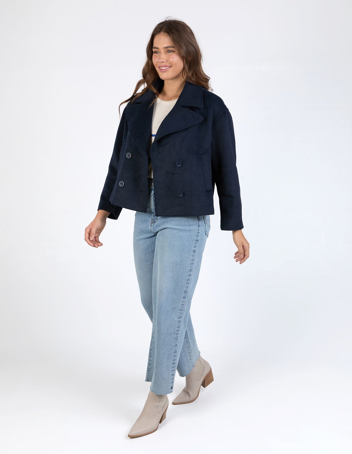 Harley Peacoat - Dark Sapphire