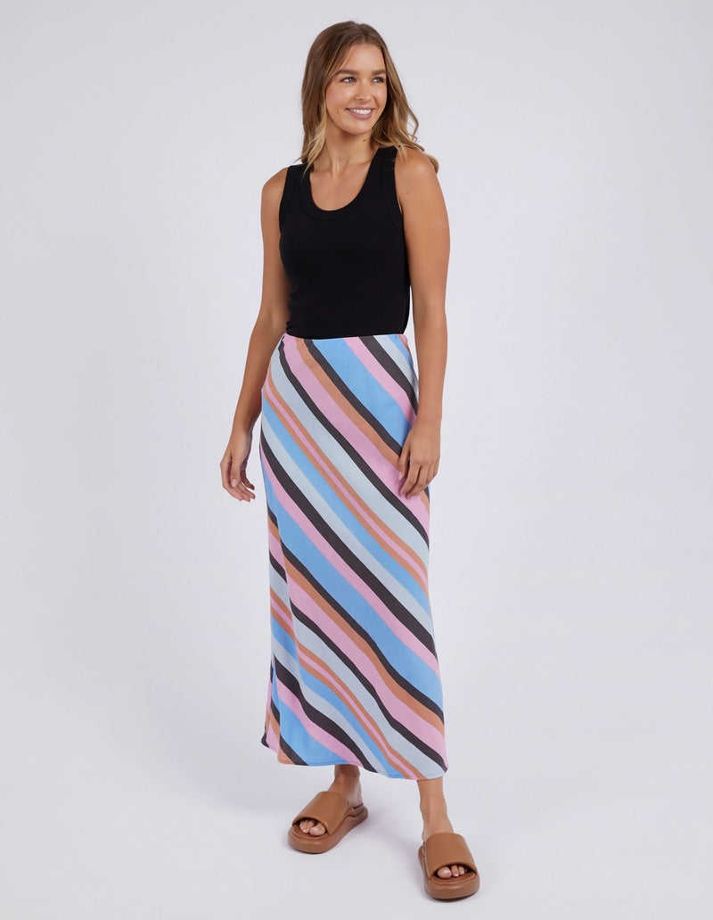 Gazelle Stripe Skirt - Multi Stripe