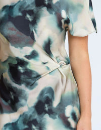 Keiko Dress - Olive Grove