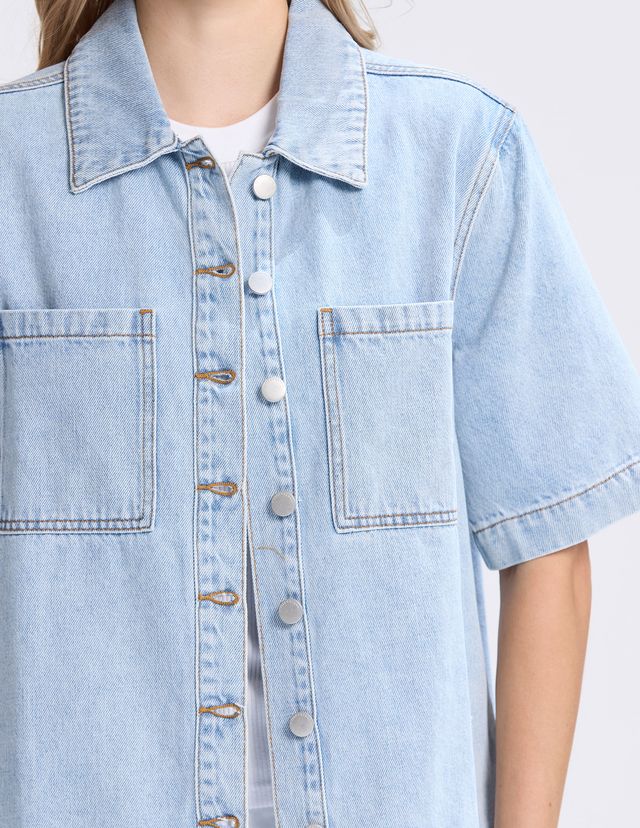 Dillon Shirt - Light Wash