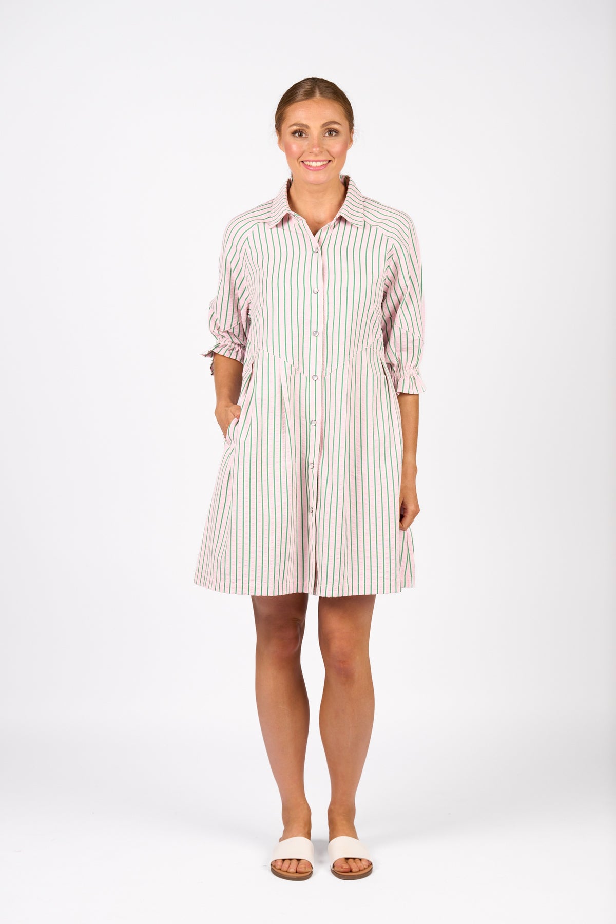 Piper Dress - Candy Apple