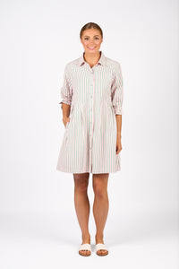 Piper Dress - Candy Apple