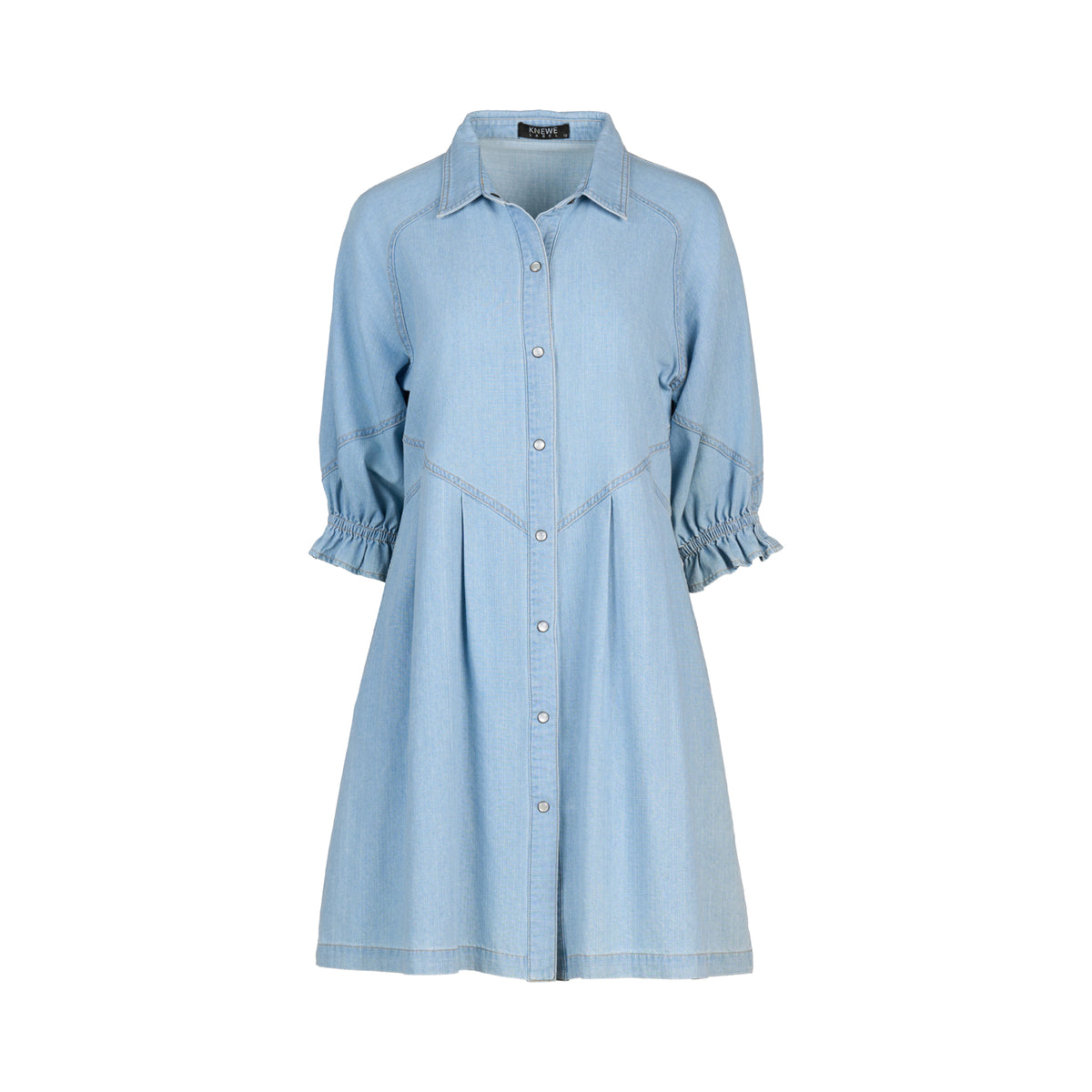 Piper Dress - Light Wash