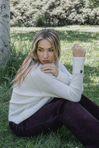 Mia Sweater - Winter White