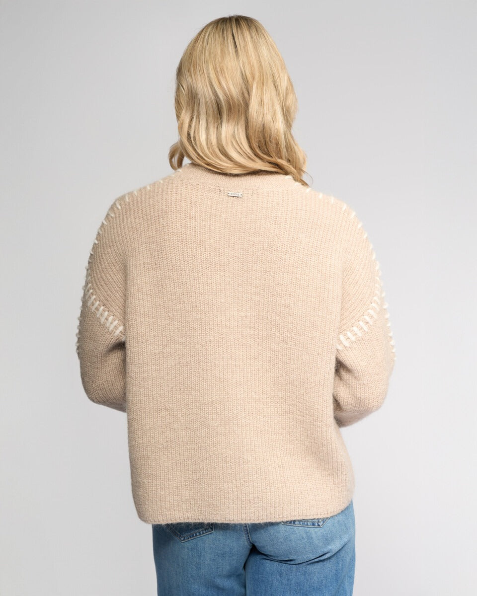 Lennox Sweater - Oat/Winter White