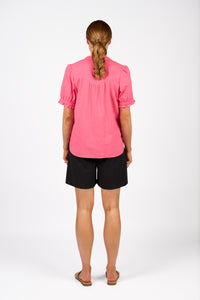 Naomi Top - Raspberry