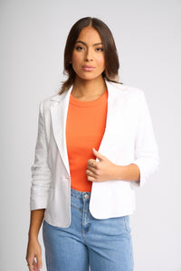 World Blazer / White Denim