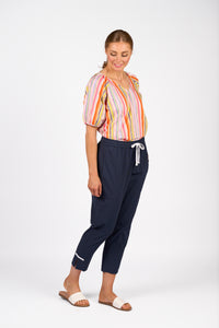 Checker Pant - Ink/White