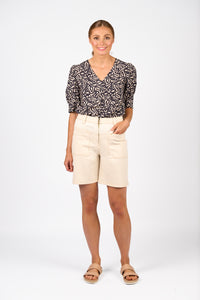 Spin Short - Natural Denim