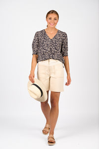 Spin Short - Natural Denim