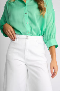 Zuri Short / White Denim