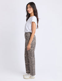 Leopard Denim Jean - Leopard